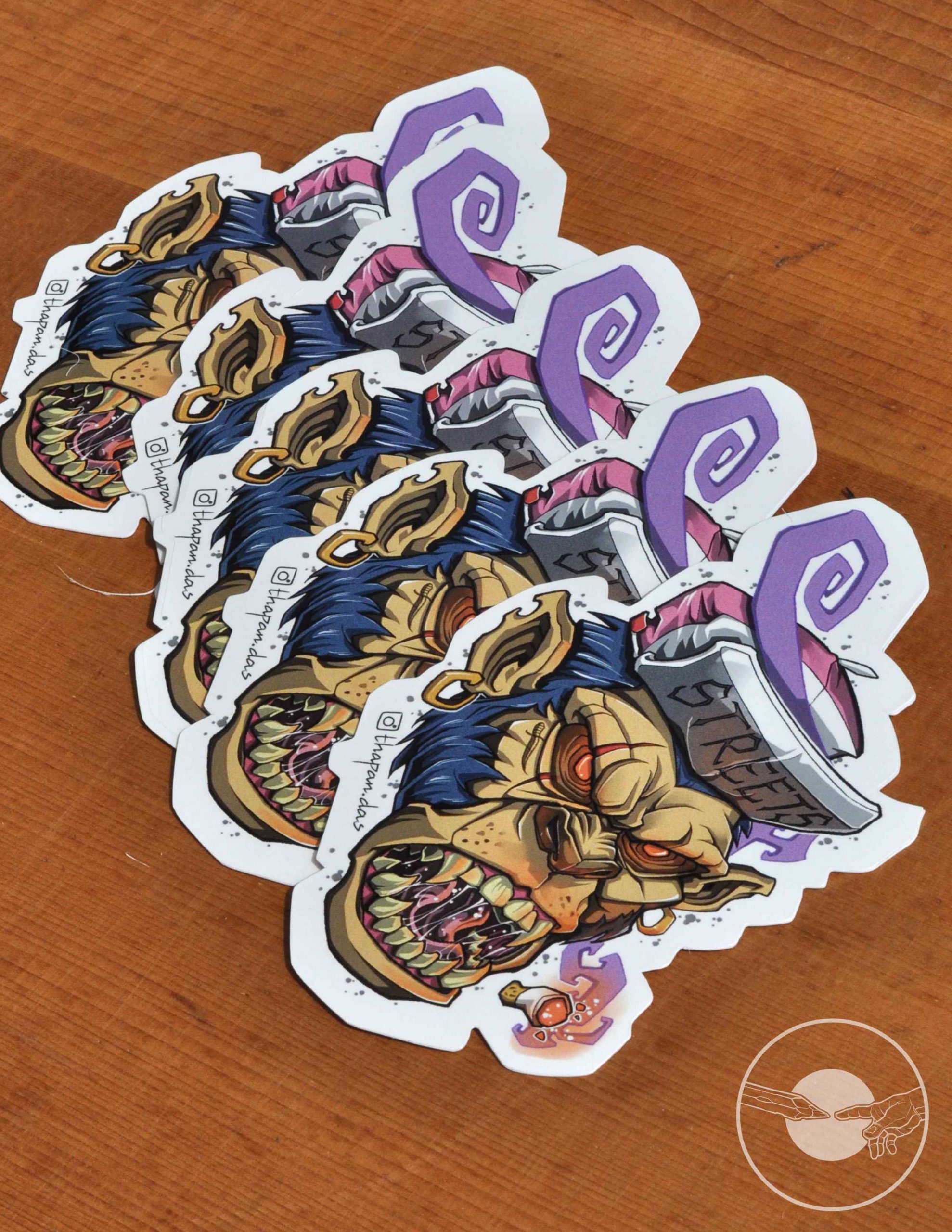 Buy Sticker Set: Street Fighter V Set